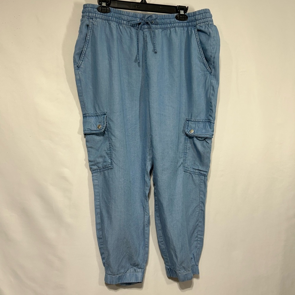 Ricki's Sky Blue Lyocell Pants